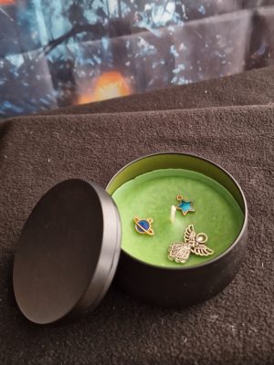 Bougie coulée pour aromathérapie