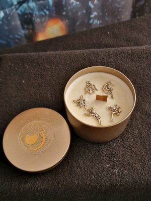 Bougie coulée pour aromathérapie