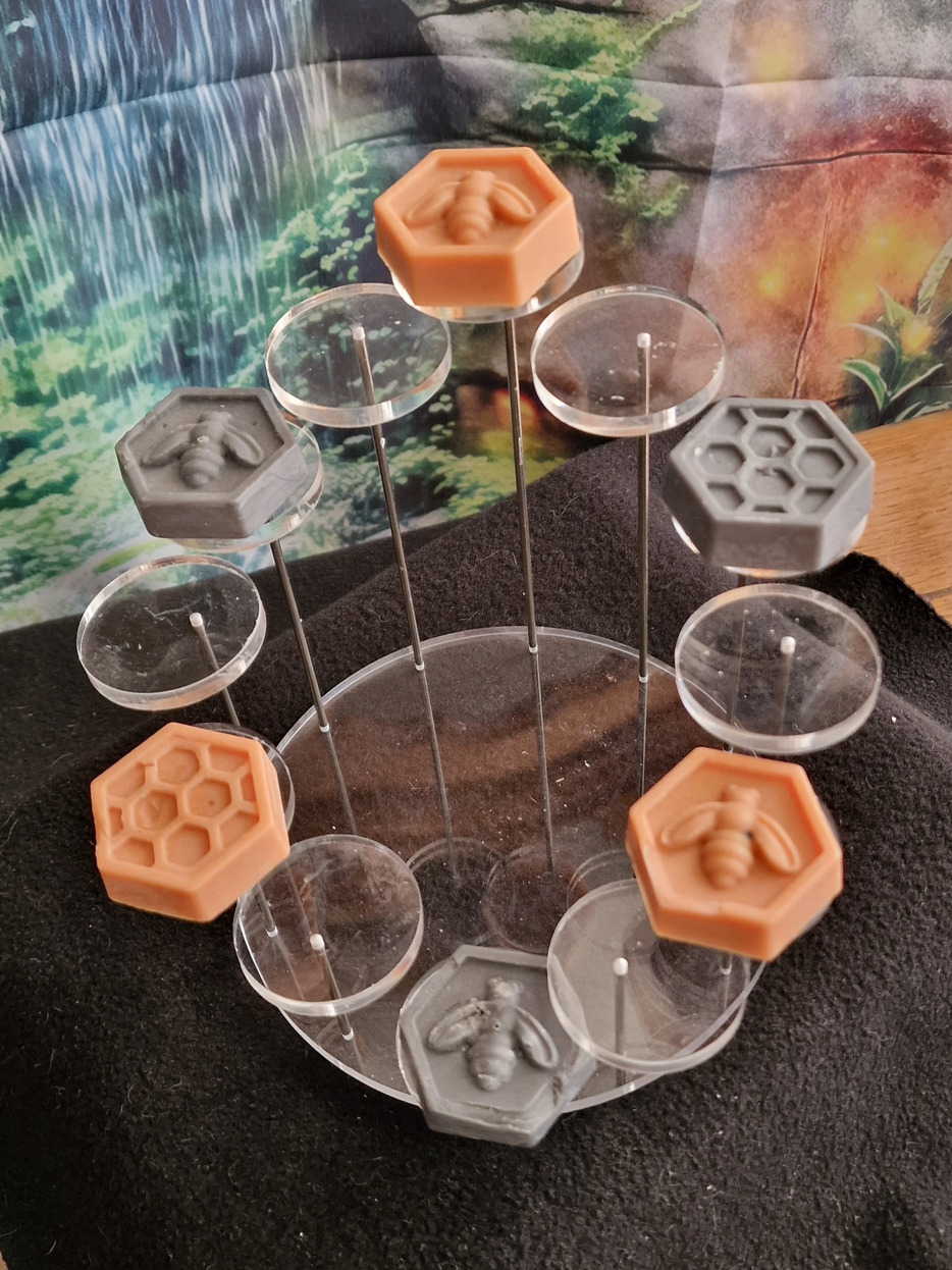 Fondants cire d'abeille pour brûleurs
