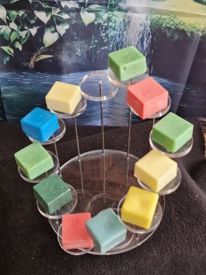 Fondants carrés pour brûleurs